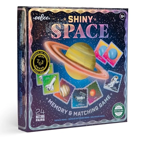 Shiny Space Memory & Matching Game - 5+ 24 Pairs