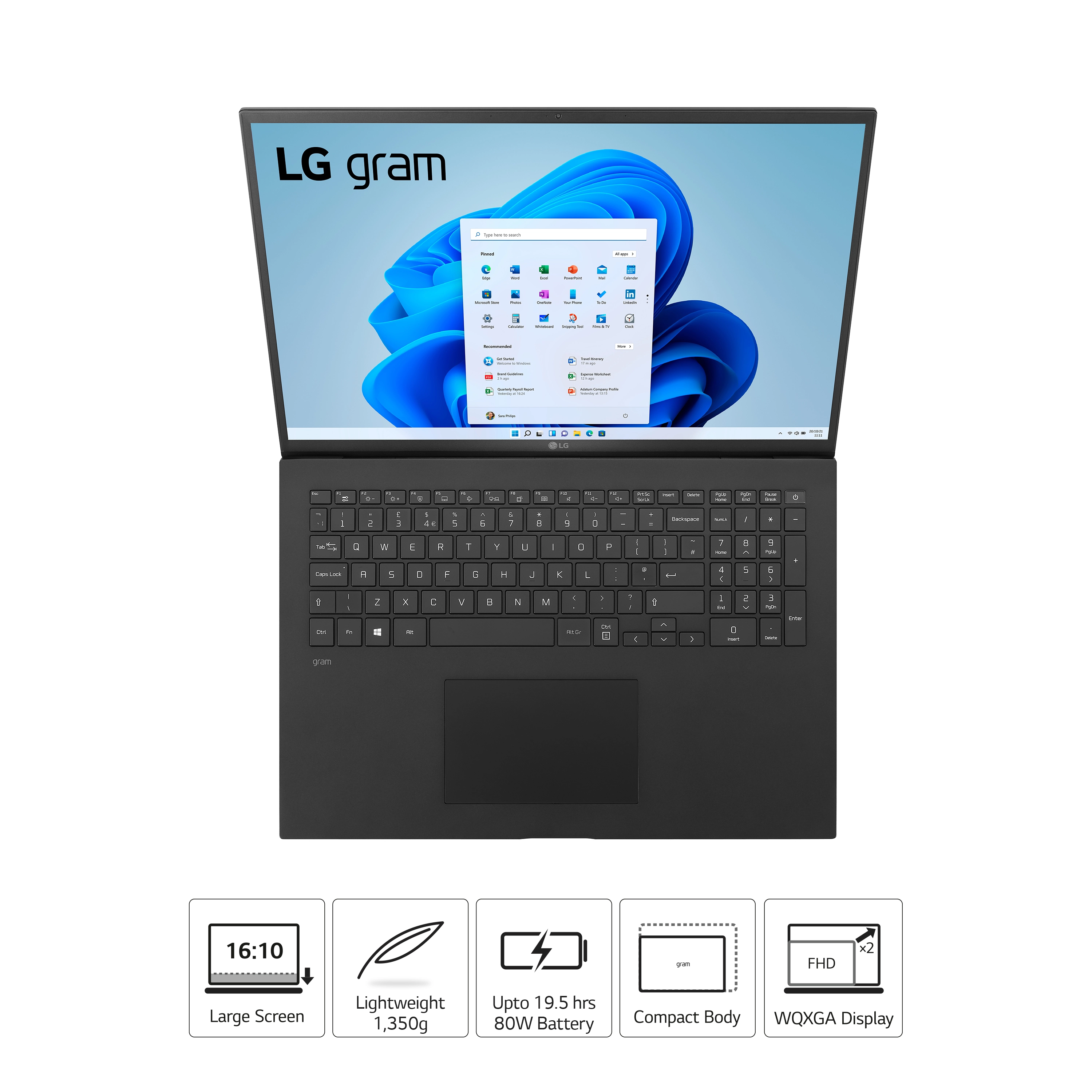 (Open Box) GRAM 17Z90P - 17'' 1TB 16GB i7-1165G7