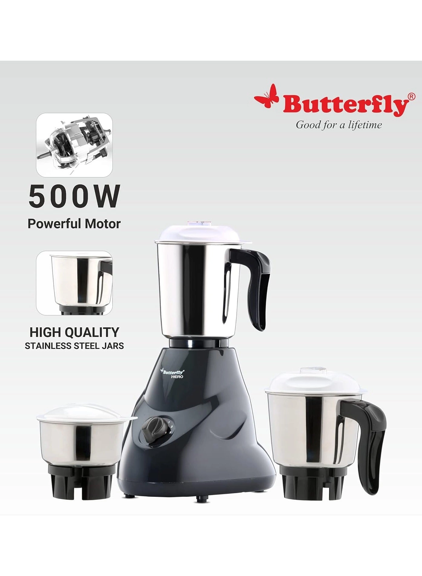 Hero - 0.4L 0.75L 1L 500W