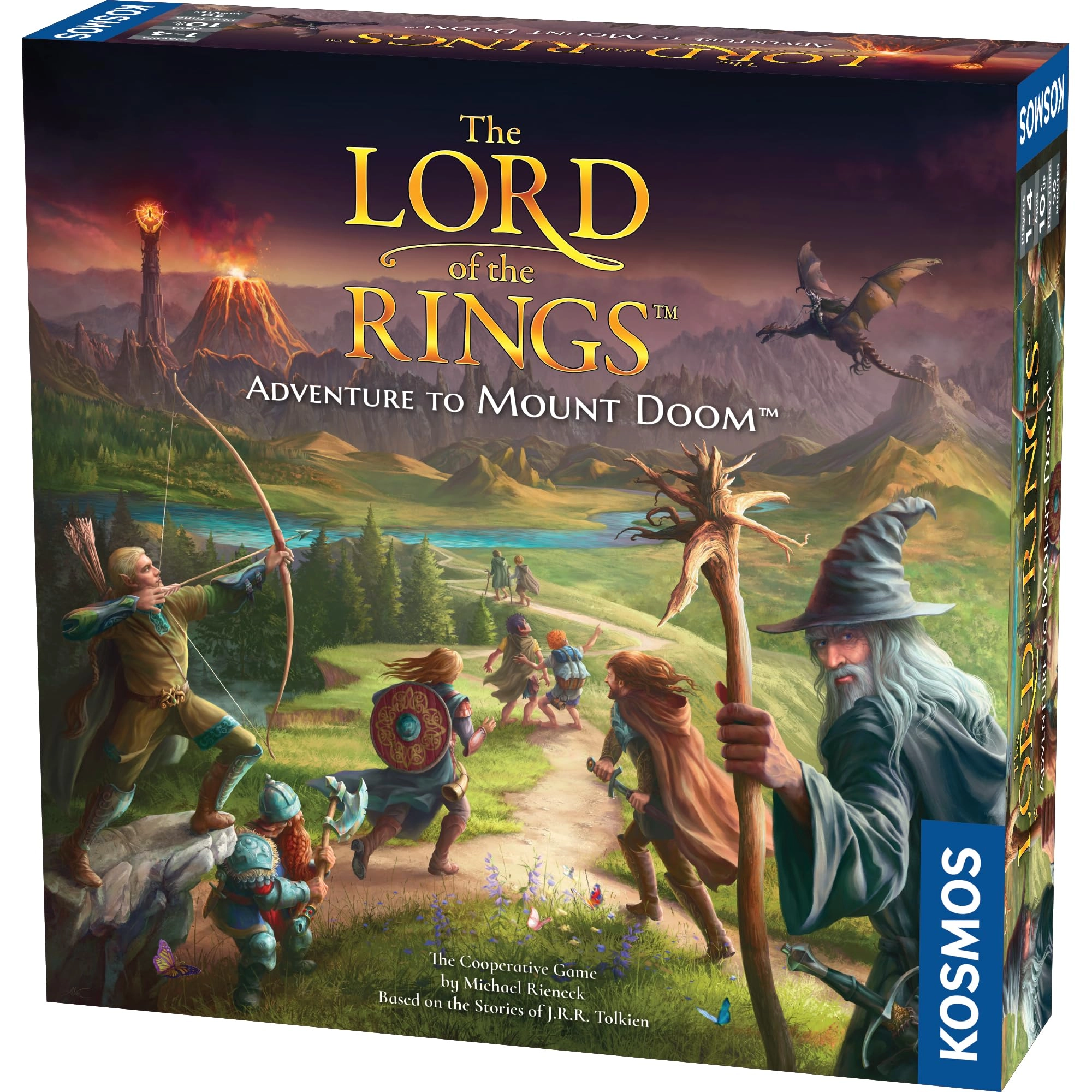 Thames & Kosmos The Lord of the Rings: Adventure to Mount Doom