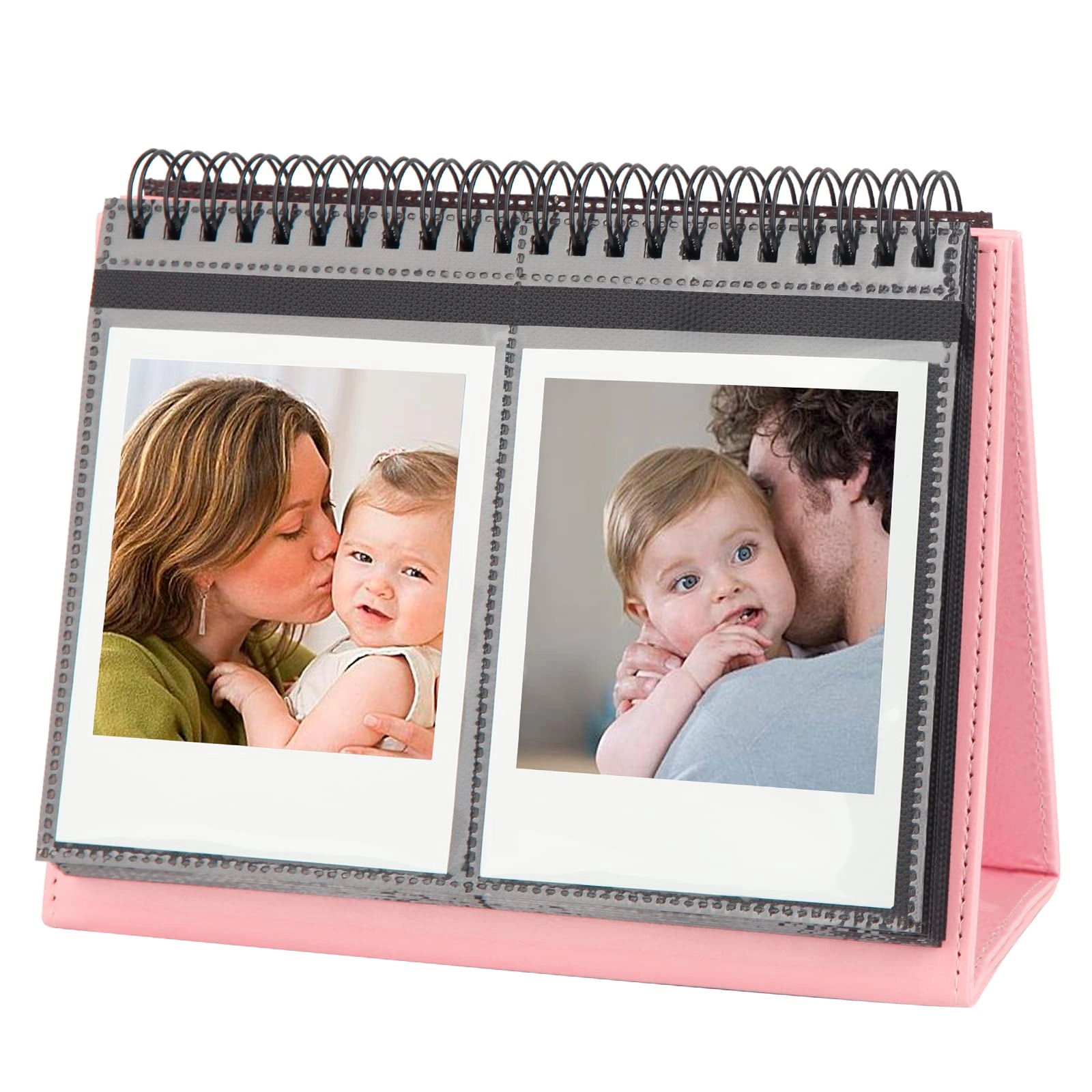 Veicevol 3.5x4.5" 64 Pockets Polypropylene Paper Photo Album