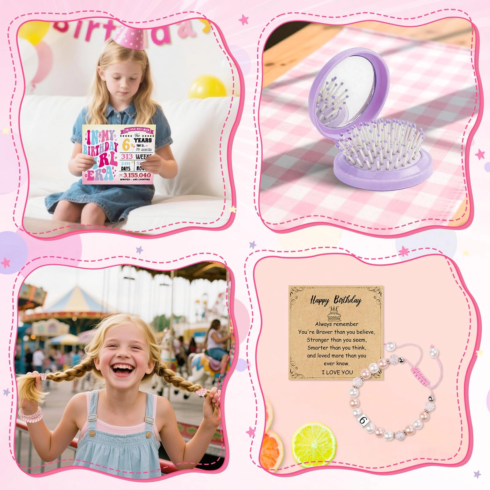 6th birthday set-1 - 1.0 count gifts for 6 year olds girls