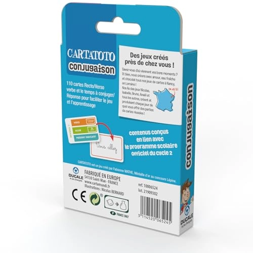 Cartatoto Conjugation - 5 years and up 110 pieces