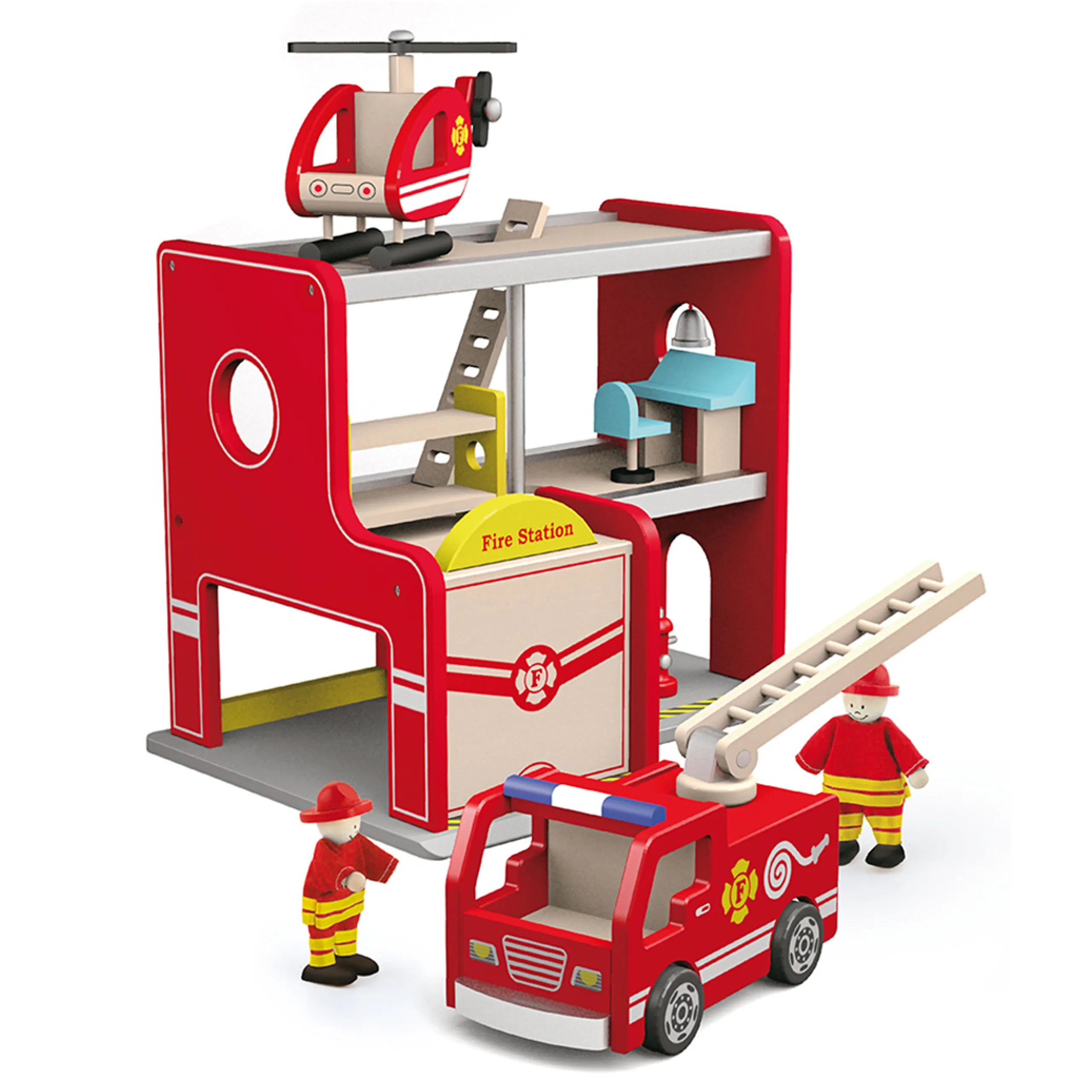 Wooden Fire Station