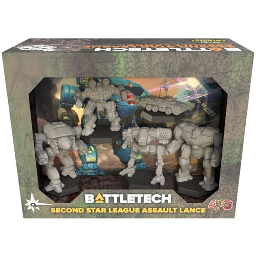Second Star League Assault Lance 5 - Miniatures