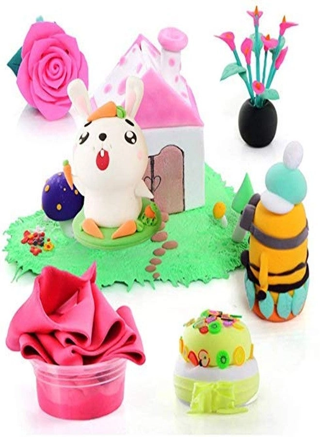 Traders Air Dry Clay - 12 Colors with Tools Set 12 pcs.