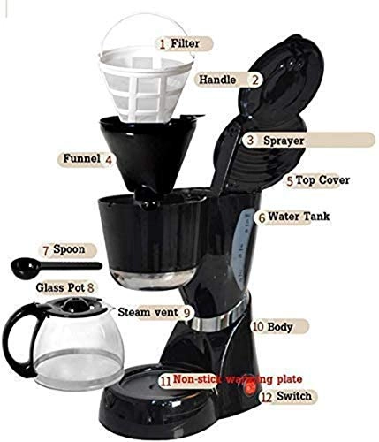 Fully Automatic Coffee Machine - 600 Milliliters Programmable