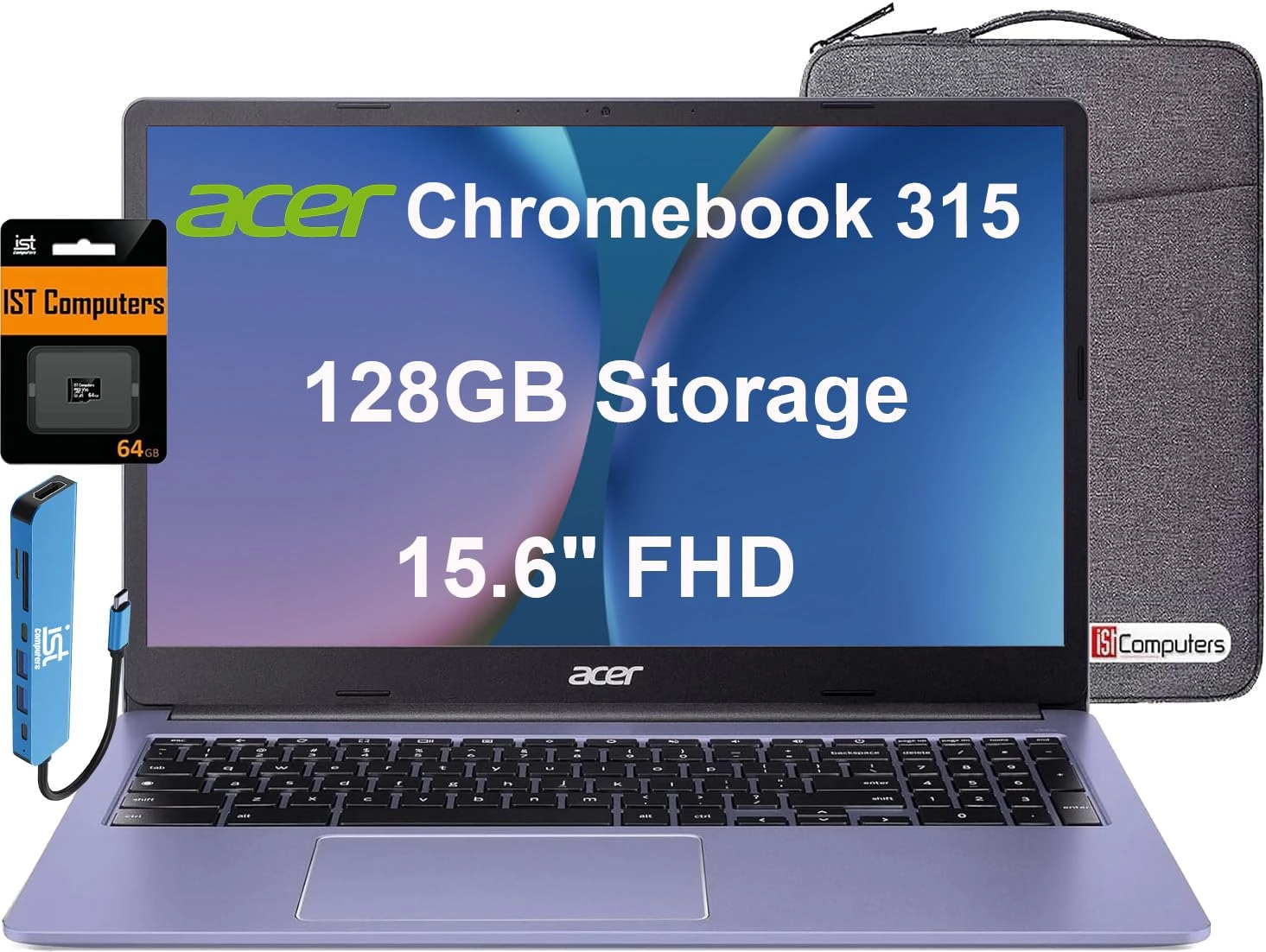 Acer Chromebook 315 - 15.6'' Celeron N4500 4GB LPDDR4x 128GB