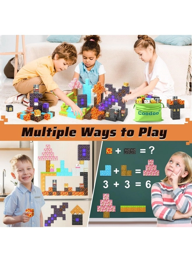 Build Mine Magnet World Magic Portal Set - Minecraft