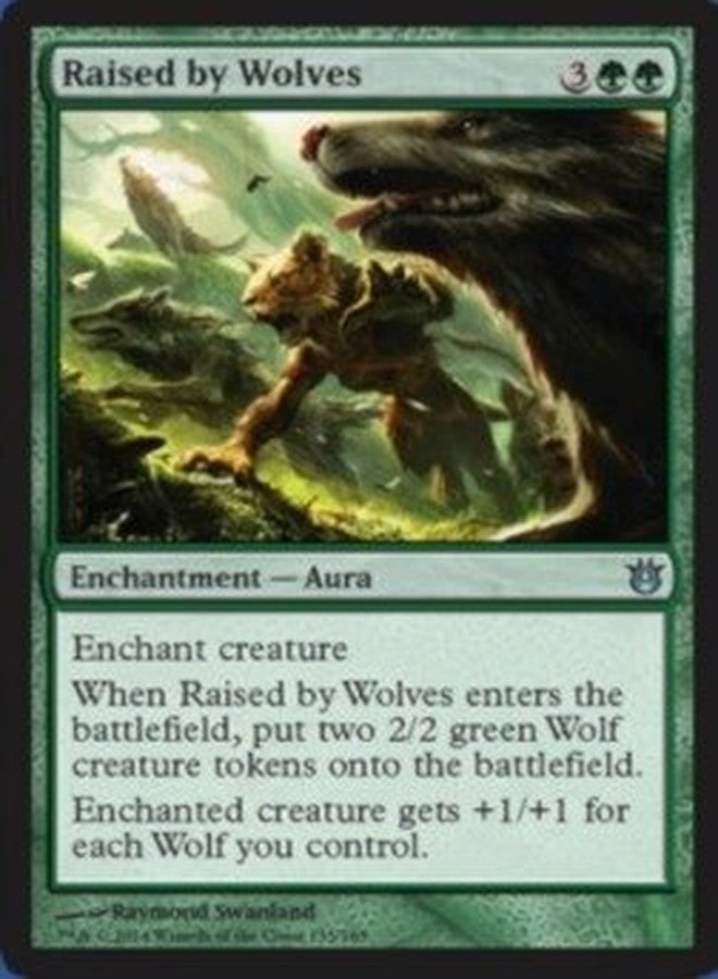 Magic: the Gathering Raised by Wolves 135/165 - Born of the Gods