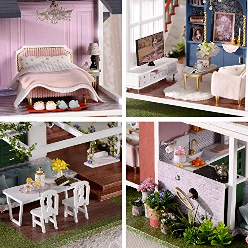 Miniature Dollhouse Kit - Monet Garden