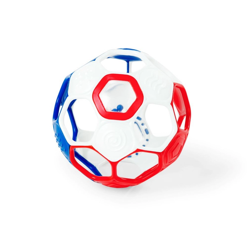 Bright Starts Oball Grippin' Goals Rattle Soccer Ball - 0 month and above