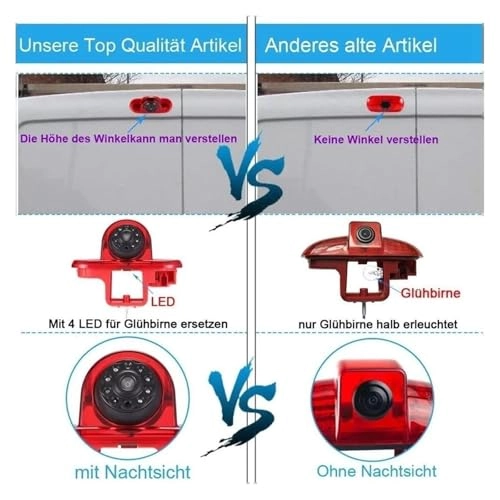 Brake Light Camera - Night vision Wireless 762x504 pixels