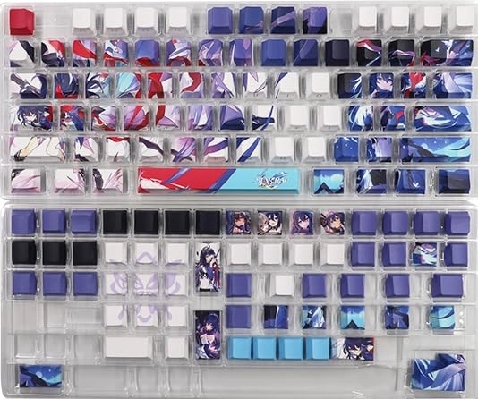 Honkai Seele Keycaps - Wired