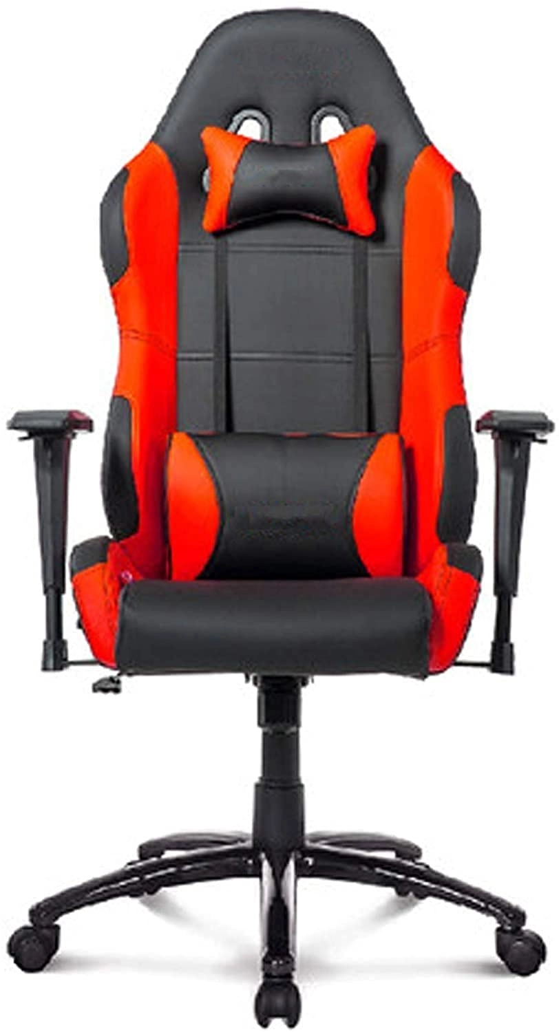 Desk Chair - PU Leather Brown High Back