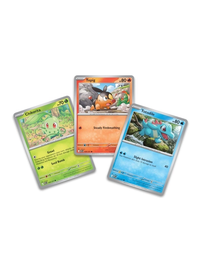 ME 2.5 Ascended Heroes Deluxe Pin Collection - 3 foil promo cards 1 deluxe pin 5 booster packs
