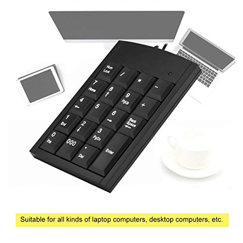 Numeric Keypad - 19-Key Wired Backlit