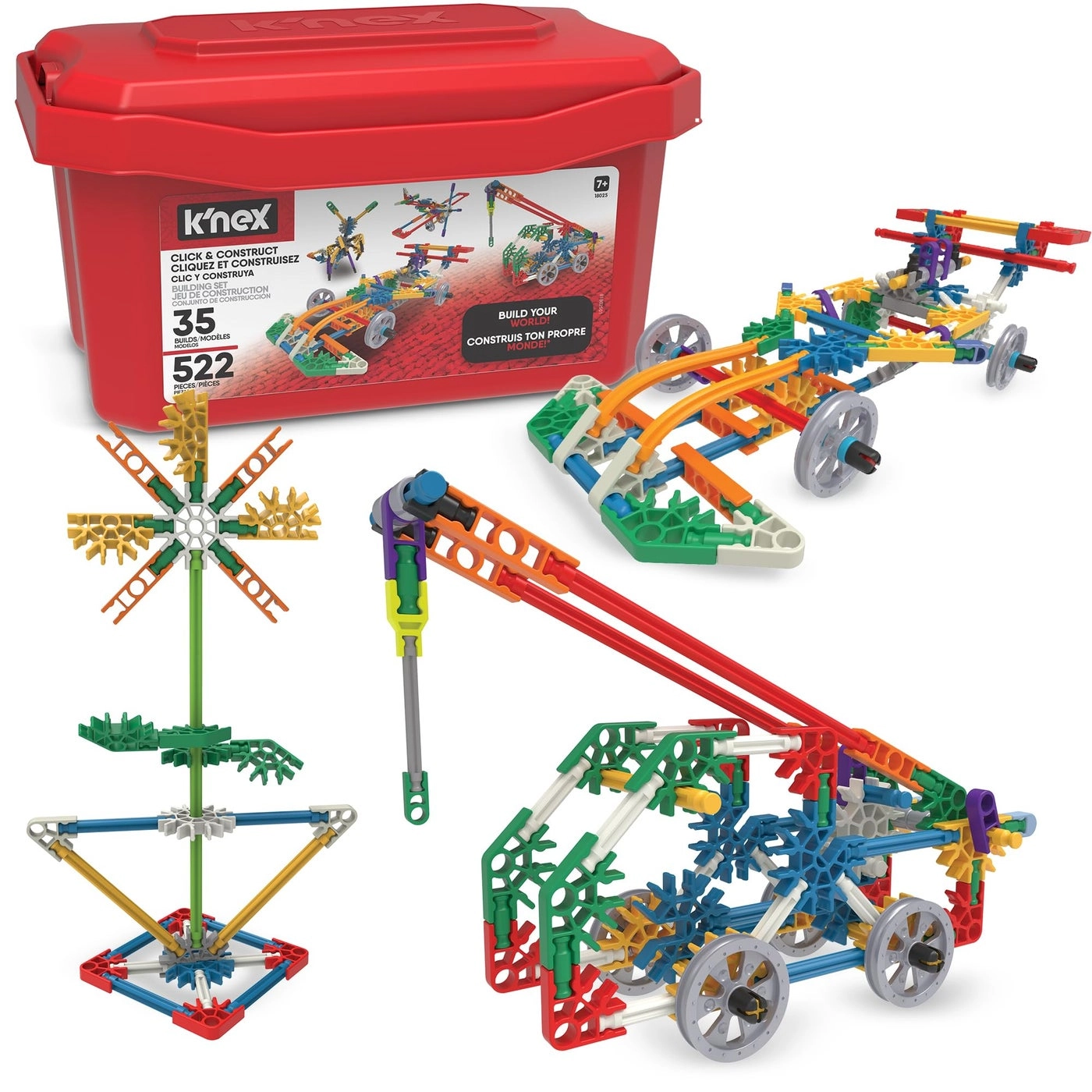 K'Nex Imagine Click & Construct - Construction 522 pcs