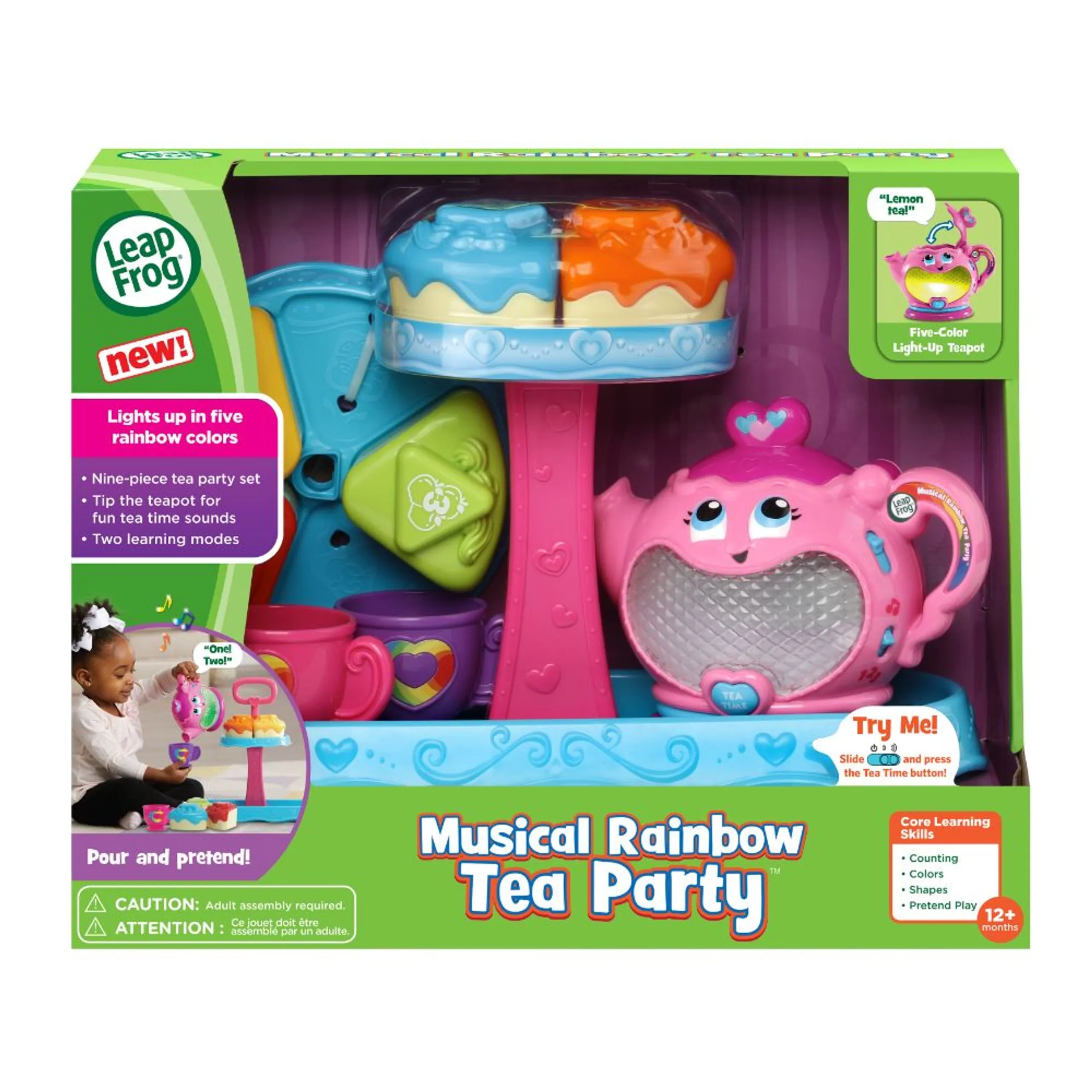 LeapFrog Rainbow Tea Party Musical Toy - 12 months+