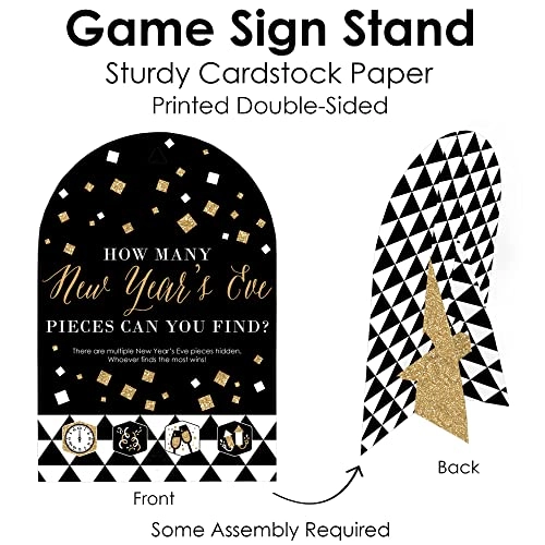 New Years Eve Hide and Find Game - 12 years and up 49 pieces