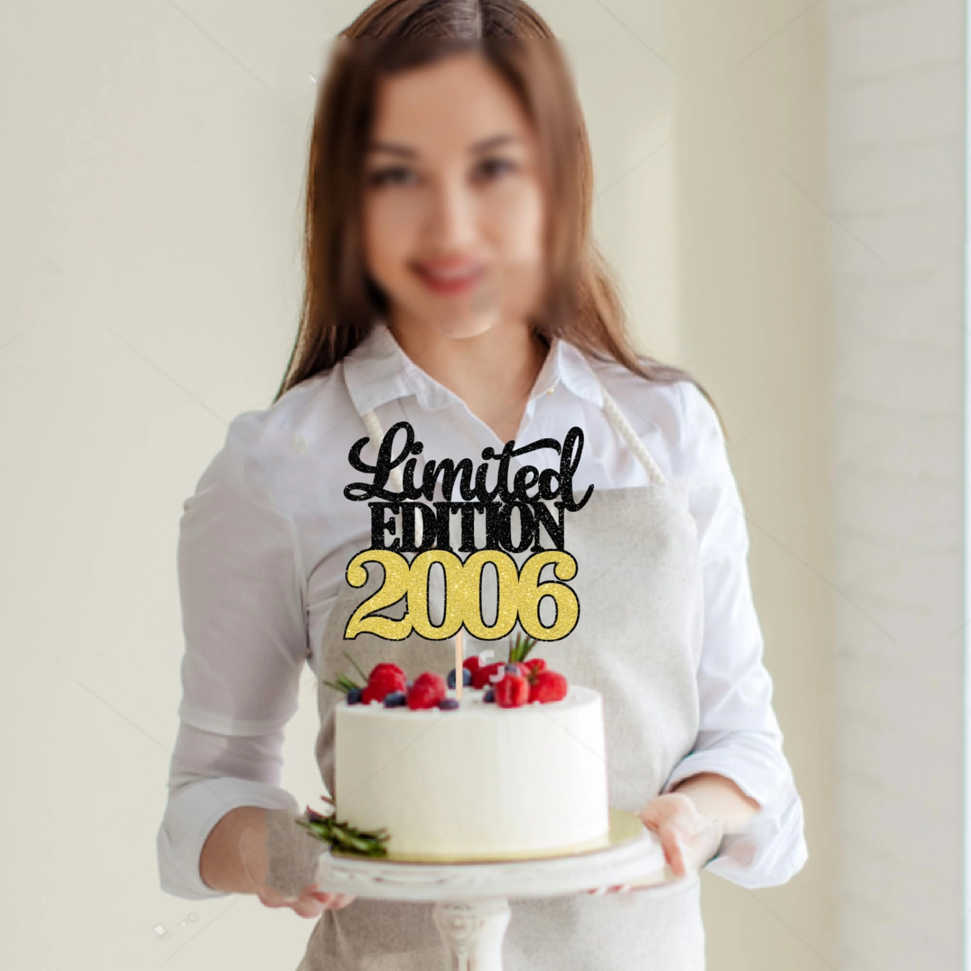 Cake Topper - 1 Pack 20th Birthday