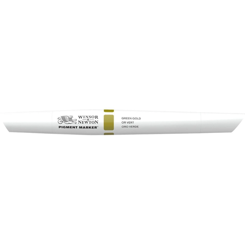 Pigment Graphic Art Marker - Phthalo Blue Light Twin Tip