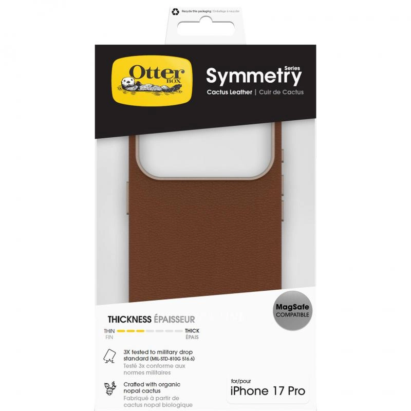 Symmetry Cactus Back Cover Mobile Case with MagSafe for iPhone 17 Pro