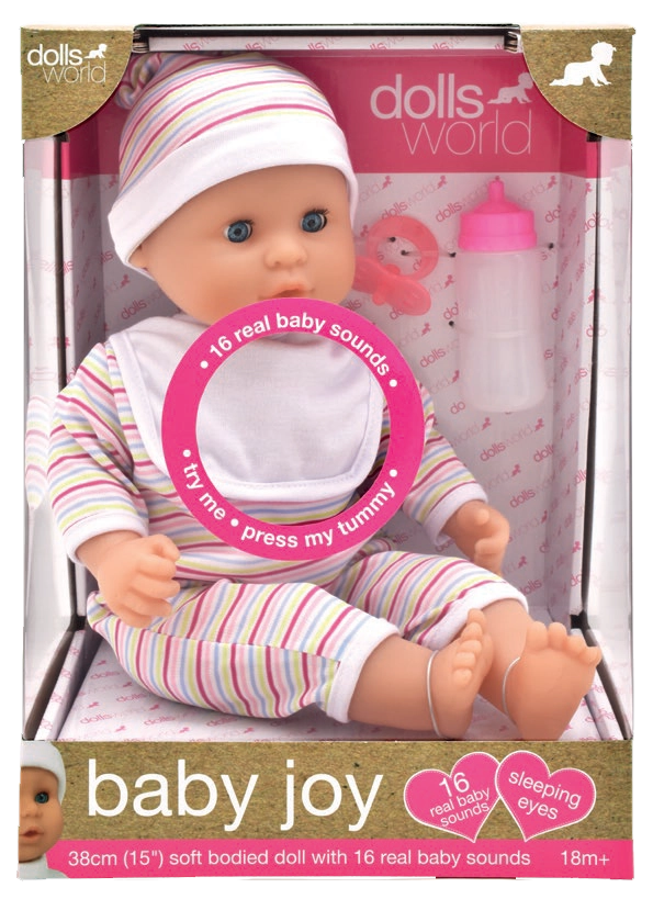 Baby Joy Doll - 38Cm (15In) With Sound