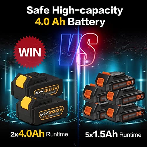 Cordless Drill Driver - 4000mAh Kit