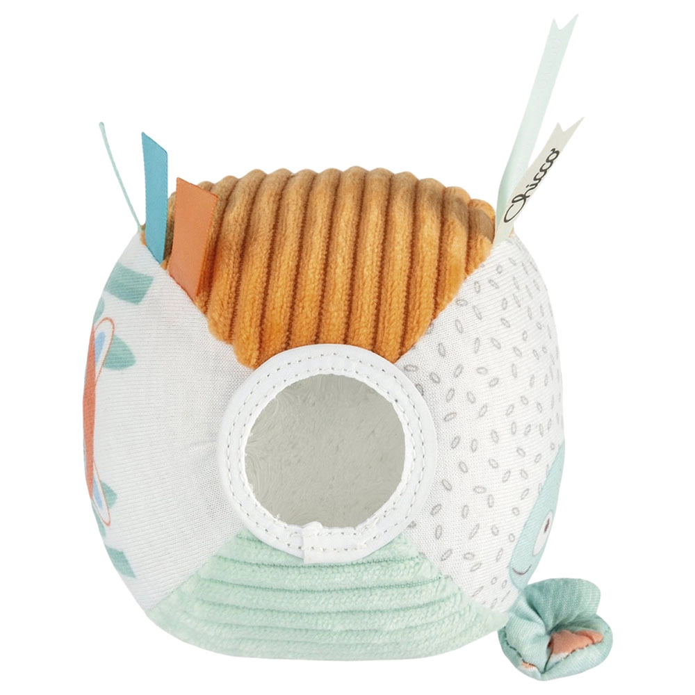Panda & Chameleon Rattle Ball - Suitable for 3 to 18 months variety of high-quality fabrics