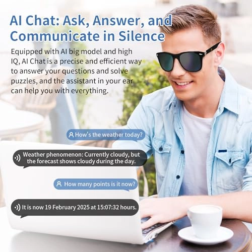 MZ08-AI - 110+ Languages Real-Time Translation Bluetooth Audio