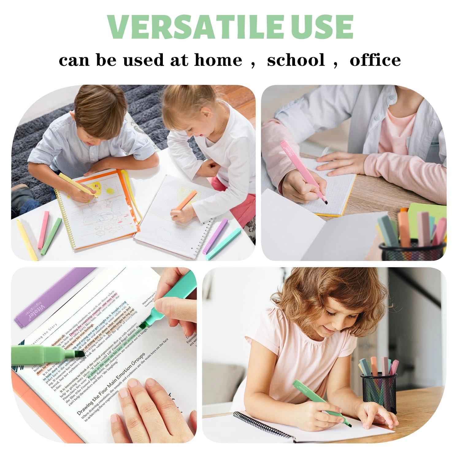 Bible Highlighters - Pastel Chisel