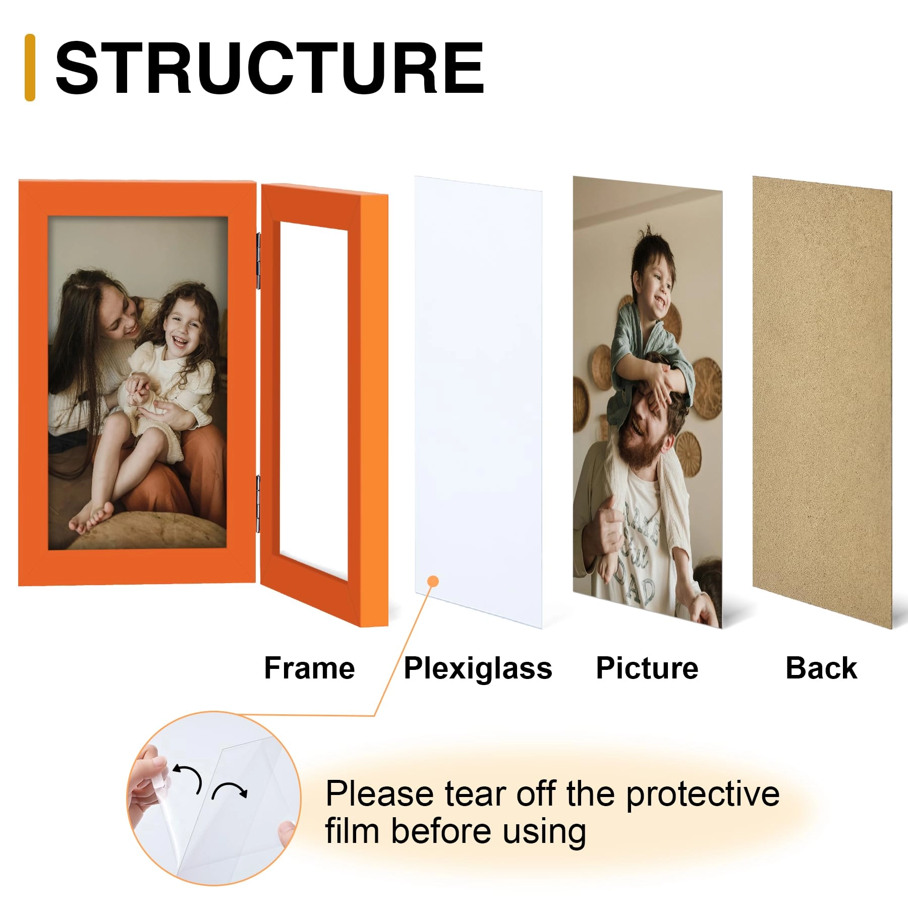 Double 6x4 Picture Frame
