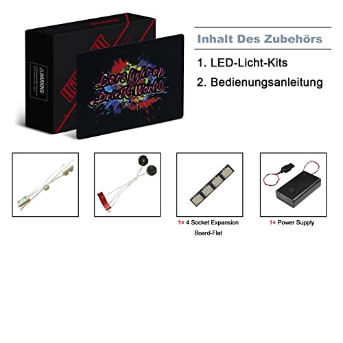 LED Light Set for LEGO 75333 Obi-Wan Kenobi's Jedi Starfighter - Copper Obi-Wan Kenobi's Jedi Starfighter 5V