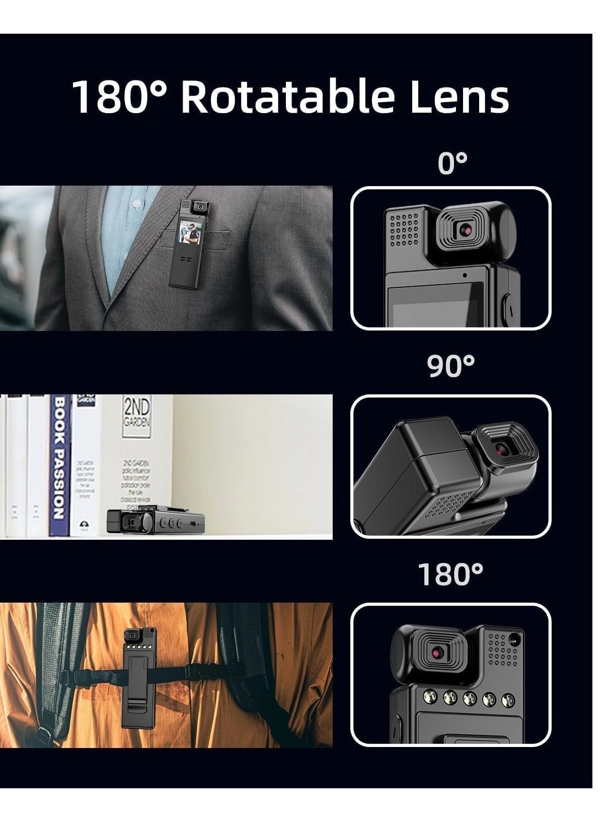 Mini Body Camera - 1080P