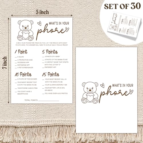 What's on Your Phone - 30pcs Adult