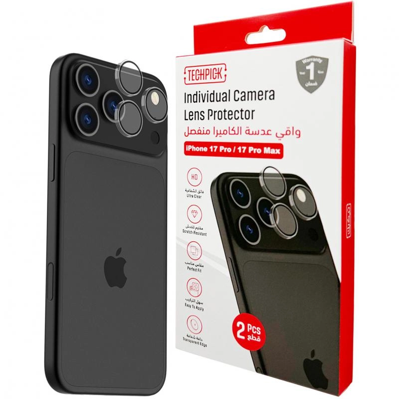 Techpick Camera Lens Protector - for iPhone 17