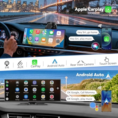 Extra Large Wireless Apple CarPlay Screen - 11.5-Inch