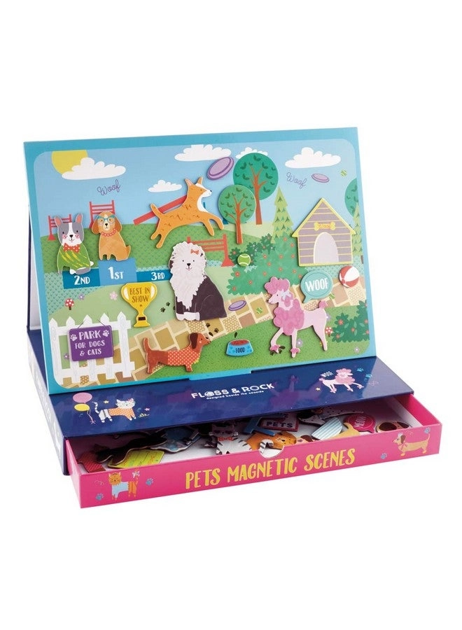 Pets Magnetic Dress Up Doll Playset - 3+ 50 pc