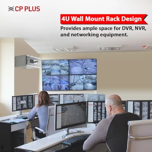 CP-HA-RK5035VW-4U-TP - 4U 500×350 mm Acrylic Glass Door