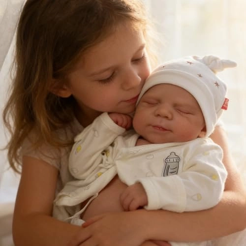 Reborn Baby Doll - 18 inches Full Body Silicone Ages 3+