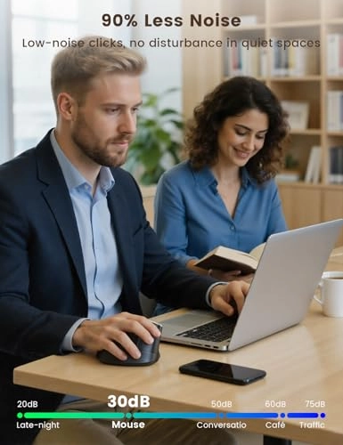 Vertical Mouse - Wireless