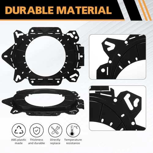 Car Speaker Adapter Mount Kit - 6.5 inch 6 x 9 inch