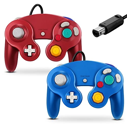 FIOTOK Gamecube Controller - Classic Wired Wii Pack