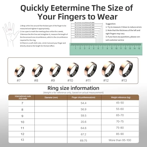 Smart Ring Pro - 8 Sport Modes Heart Rate Blood Oxygen