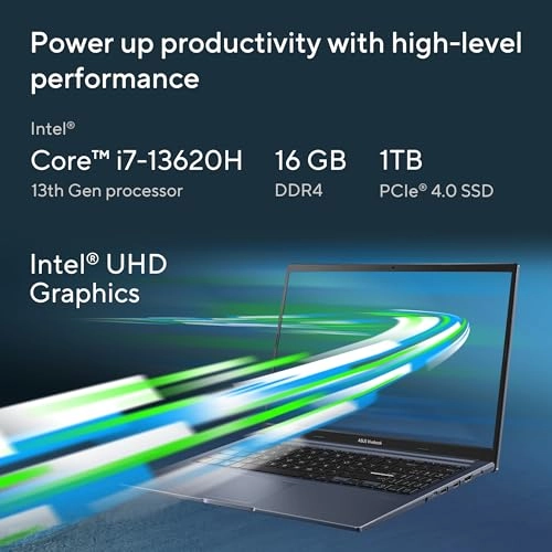 VivoBook 15 X1502 - 15.6'' Core i7-13620H 16GB DDR4 1TB SSD