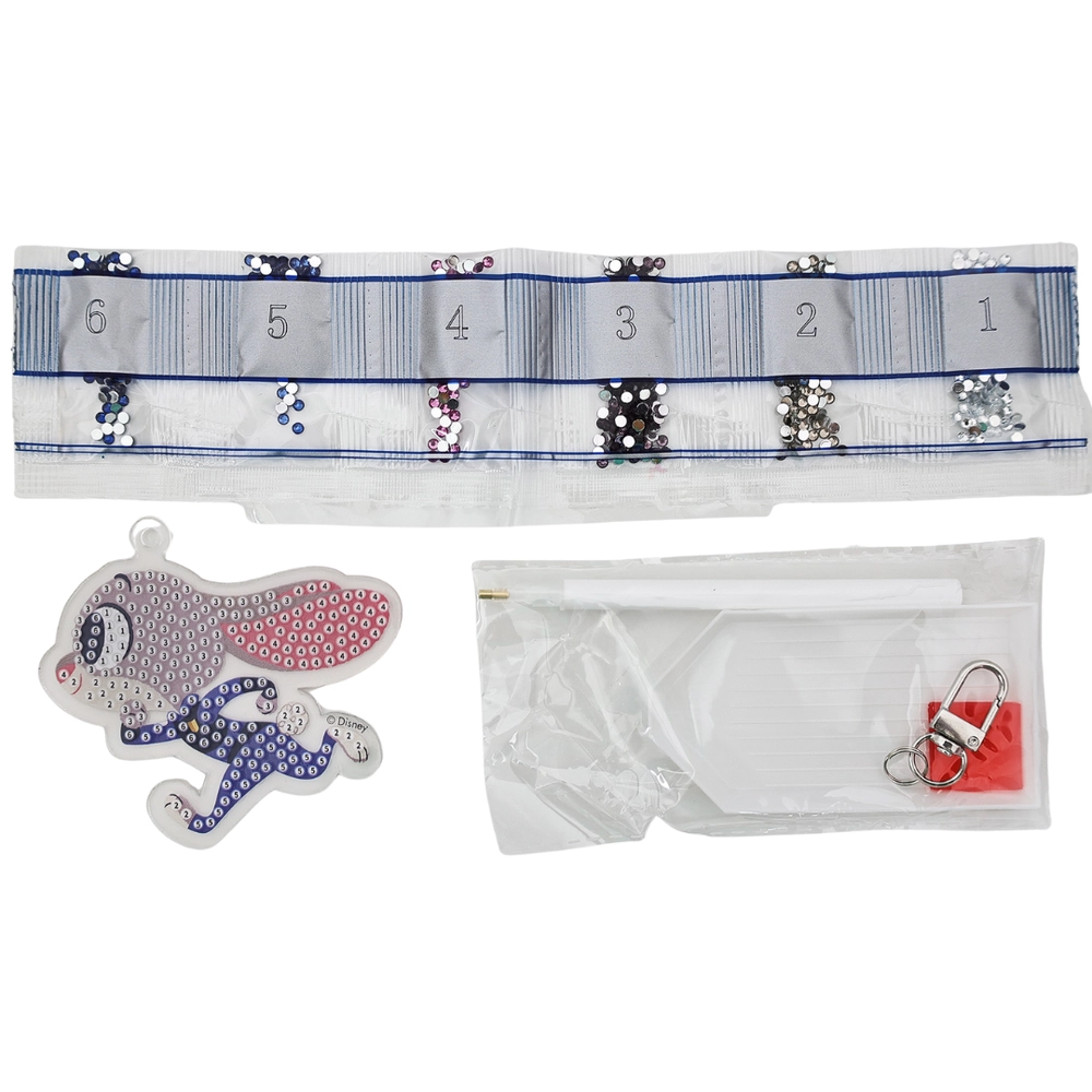 Zootopia Diamond Painting Keychain Kit - Judy Hopps