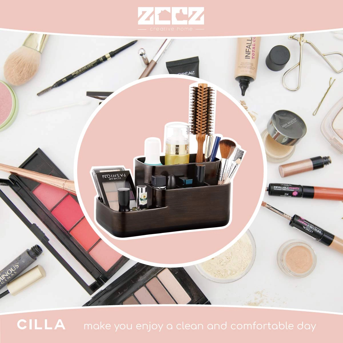 Toothbrush Holder - three slots Bathroom