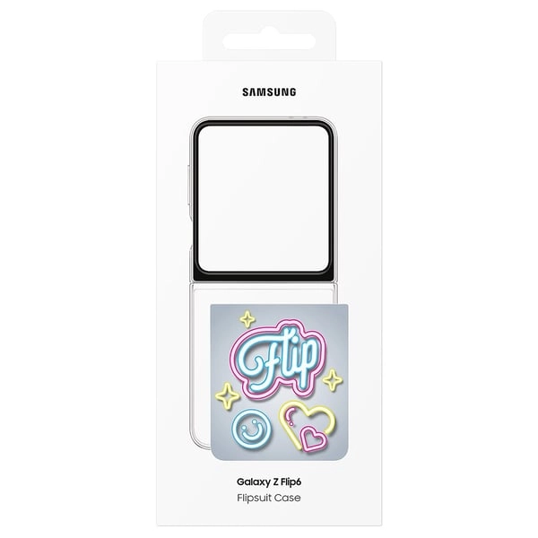 Flipsuit Case - Transparent for Galaxy Z Flip 6