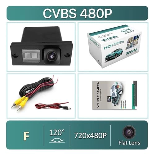 Rear View Parking Camera - Night Vision Wire